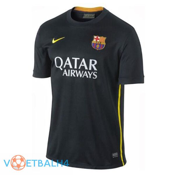 FC Barcelona Retro voetbal jersey derde zwart 2013-2014