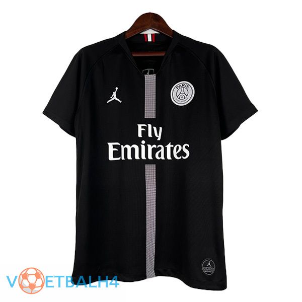 Paris PSG Retro voetbal jersey derde zwart 2018-2019