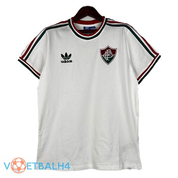 Fluminense Retro thuis voetbal jersey wit 2014-2015