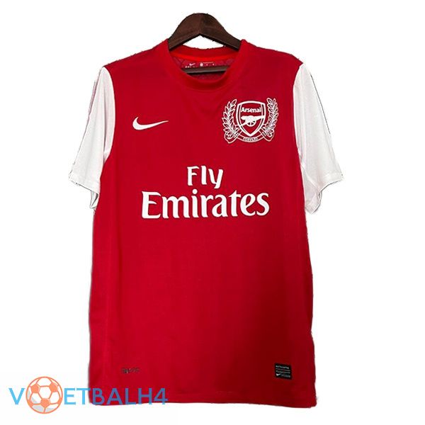 Arsenal Retro voetbal jersey thuis rood 2011-2012