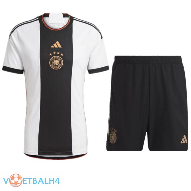 Duitsland voetbal jersey thuis + korte broek 2022/2023