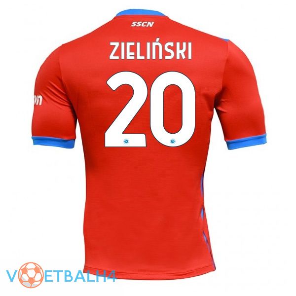 SSC Napoli (Zieliński 20) Four jerseysth rood 2021-2022