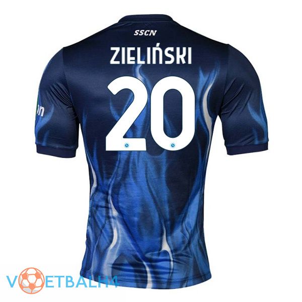 SSC Napoli (Zieliński 20) derde jerseys blauw 2021-2022