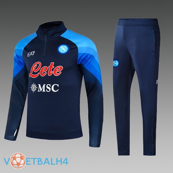 SSC Napoli kinderen trainingspak blauw 2022/2023