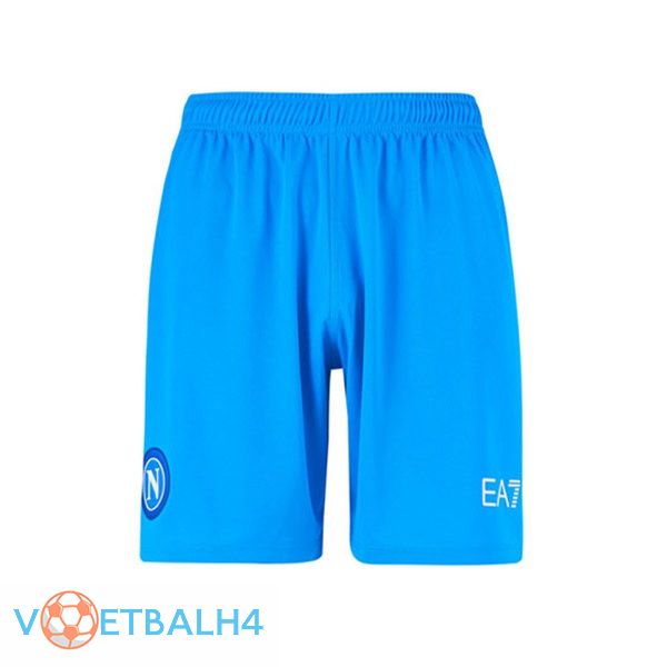 SSC Napoli voetbal korte broek thuis blauw 2022/2023