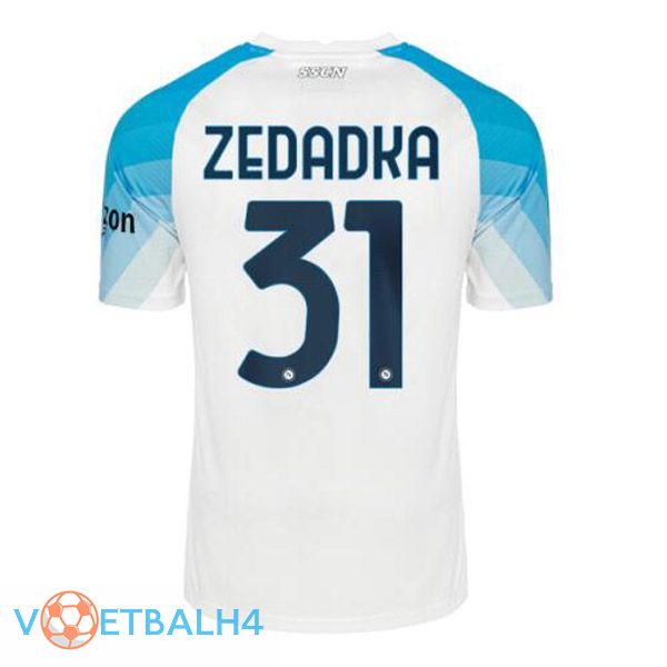 SSC Napoli (Zedadka 31) voetbal jersey Face Game blauw wit 2022/2023