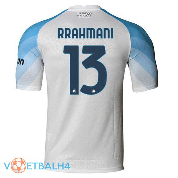 SSC Napoli (Rrahmani 13) voetbal jerseys thuis wit 2022-2023