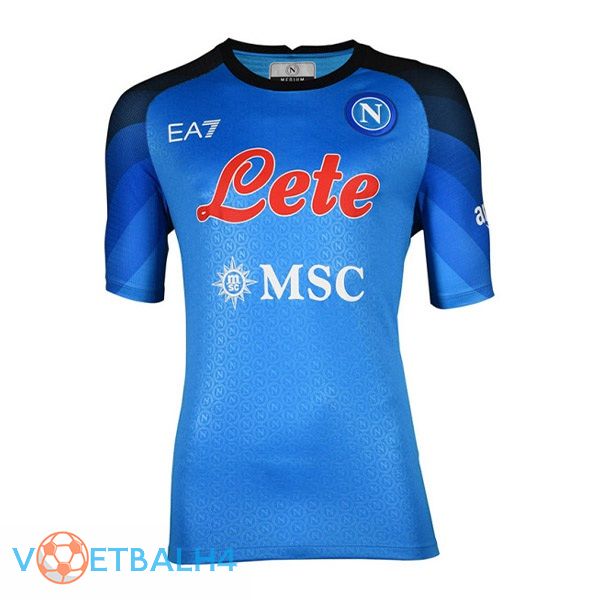 SSC Napoli voetbal jersey thuis blauw 2022/2023