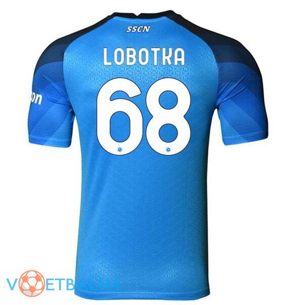 SSC Napoli (Lobotka 68) voetbal jerseys thuis blauw 2022-2023