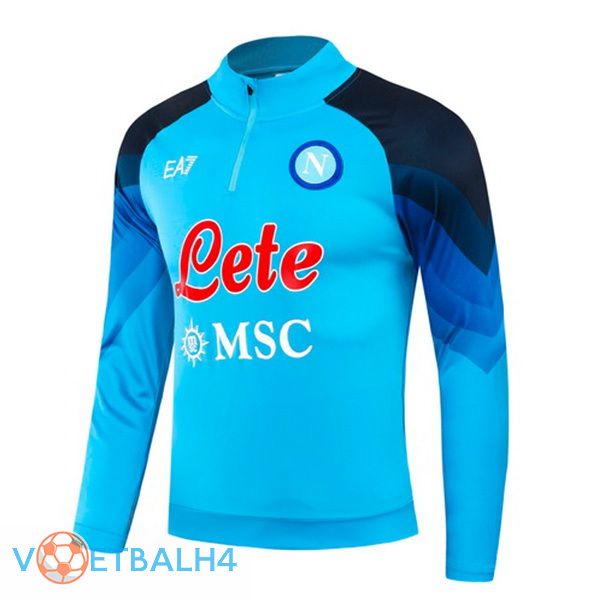 SSC Napoli Training Sweatshirt blauw 2023/2024