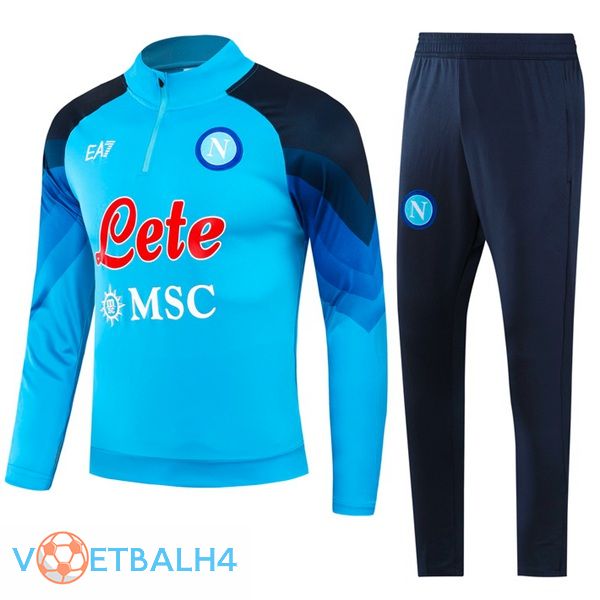 SSC Napoli trainingspak blauw 2023/2024