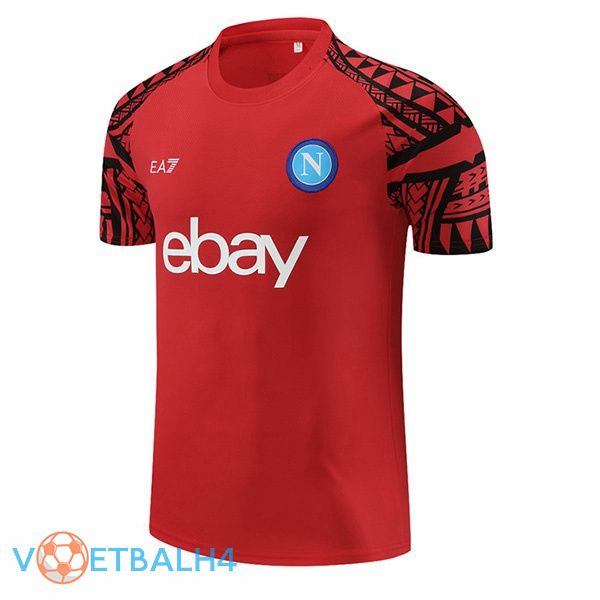 SSC Napoli Training T Shirt rood 2023/2024