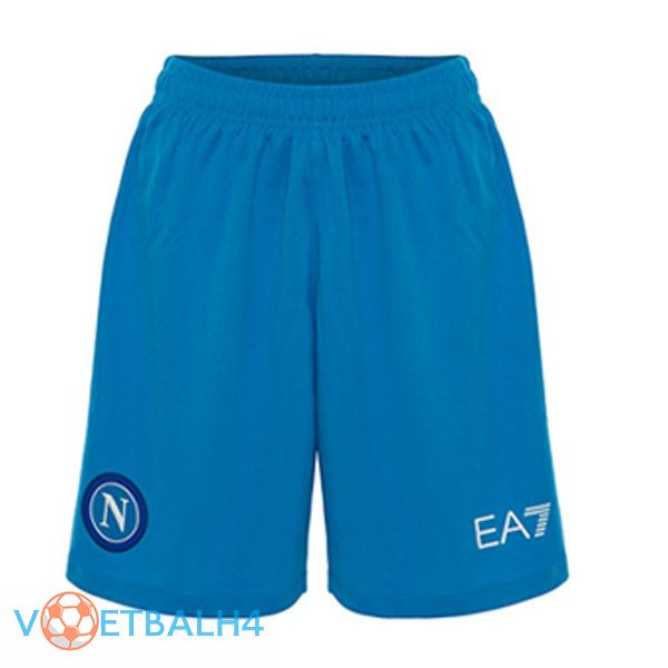 SSC Napoli voetbal korte broek thuis blauw 2023/2024