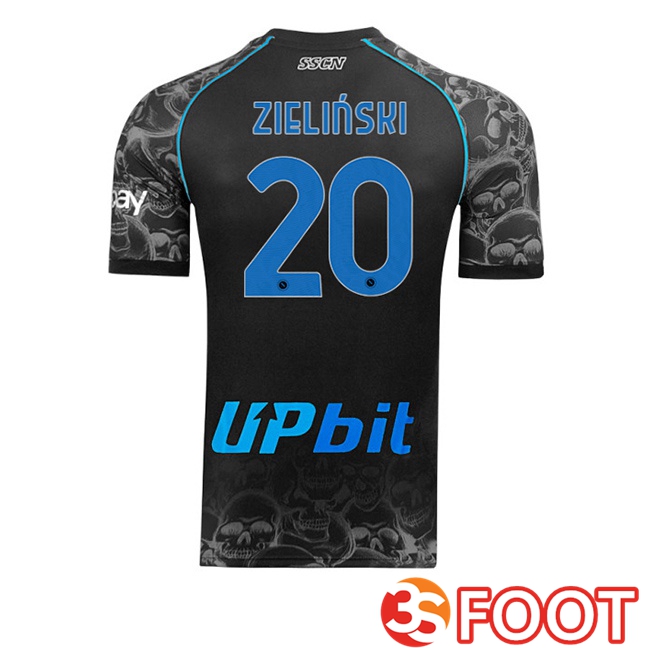 SSC Napoli (Piotr Zielinski 20) Halloween zwart 2023/2024