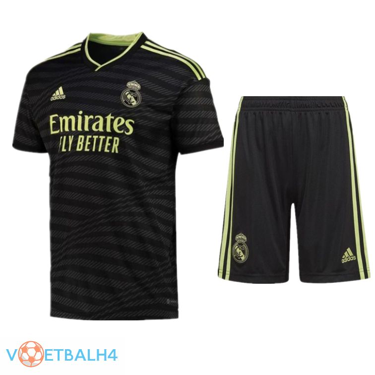 Real Madrid voetbal jersey derde + korte broek 2022/2023