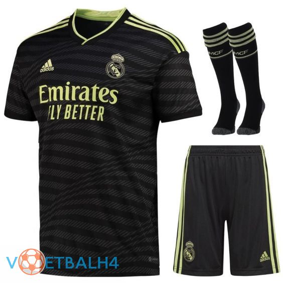 Real Madrid voetbal jersey derde (korte broek + sok) 2022/2023