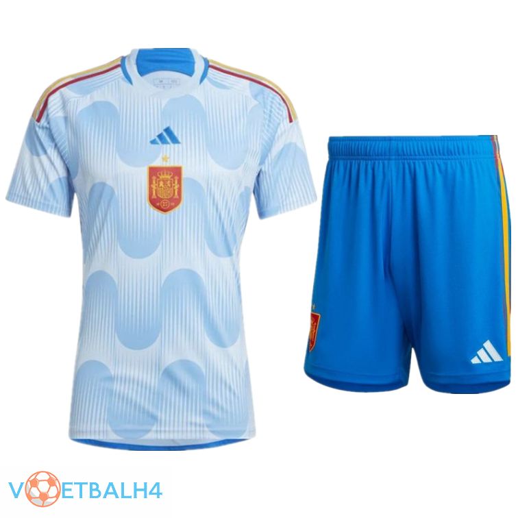 Spanje voetbal jersey uit + korte broek 2022/2023