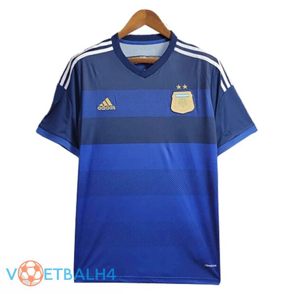 Argentinië Retro uit voetbal jersey 2014