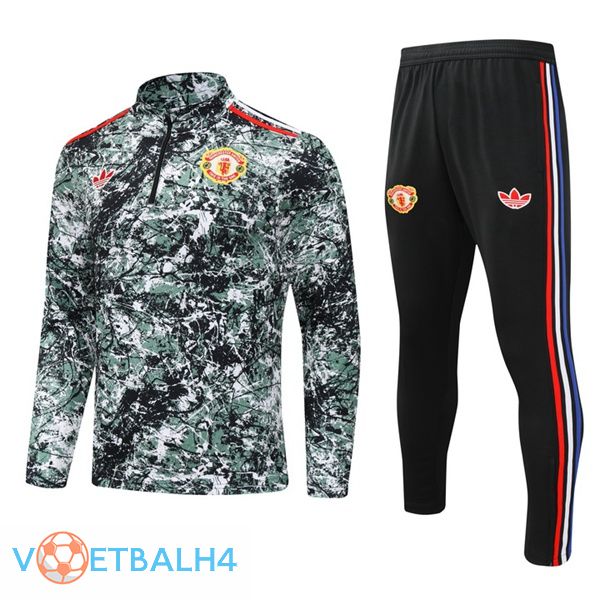 Manchester United kit trainingspak groente 2024/2025