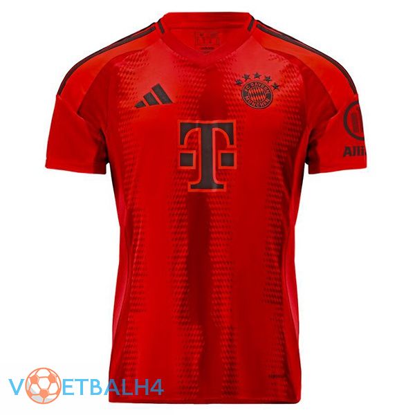 Bayern Munich thuis voetbal jersey rood 2024/2025