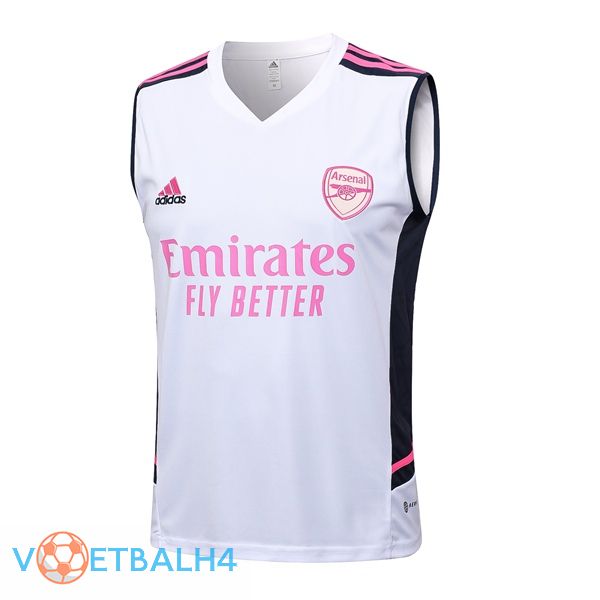 Arsenal voetbal Vest wit 2023/2024