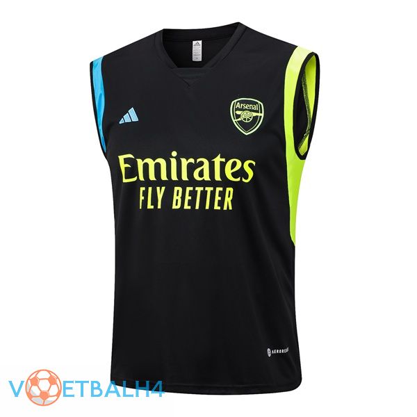 Arsenal voetbal Vest zwart 2023/2024