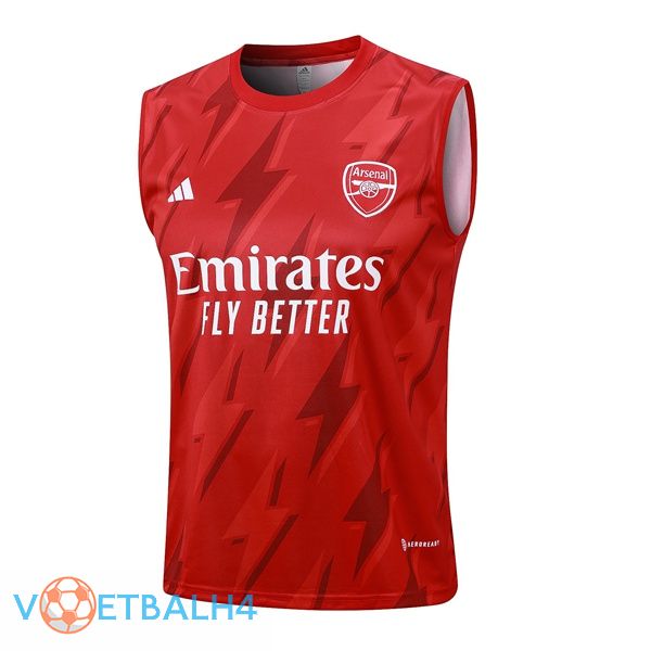 Arsenal voetbal Vest rood 2023/2024