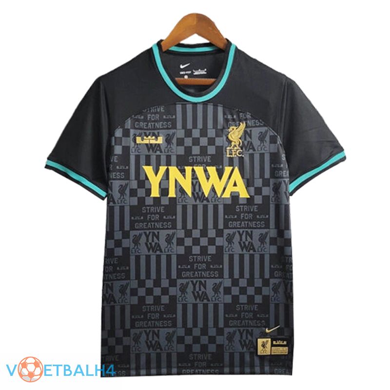 FC Liverpool voetbal jersey Speciale editie zwart 2024/2025