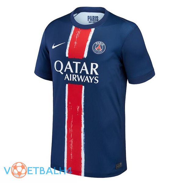 Paris PSG thuis voetbal jersey blauw koninklijk 2024/2025