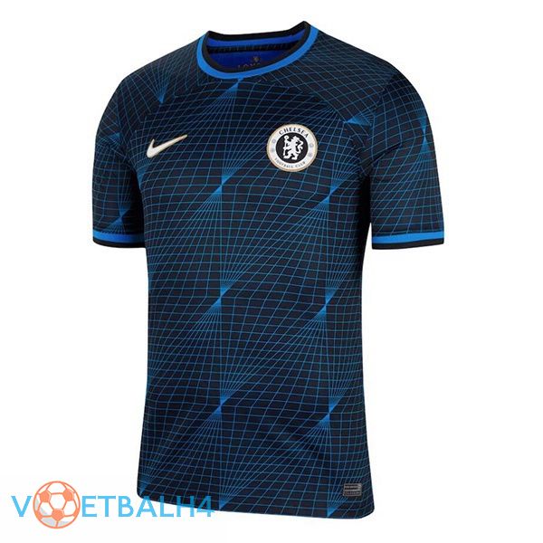 FC Chelsea voetbal jersey uit blauw 2023/2024