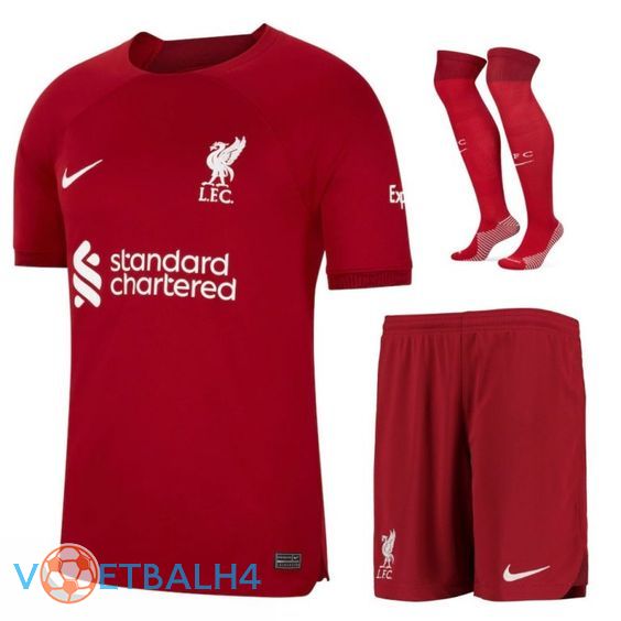 FC Liverpool voetbal jersey thuis (korte broek + sok) 2022/2023