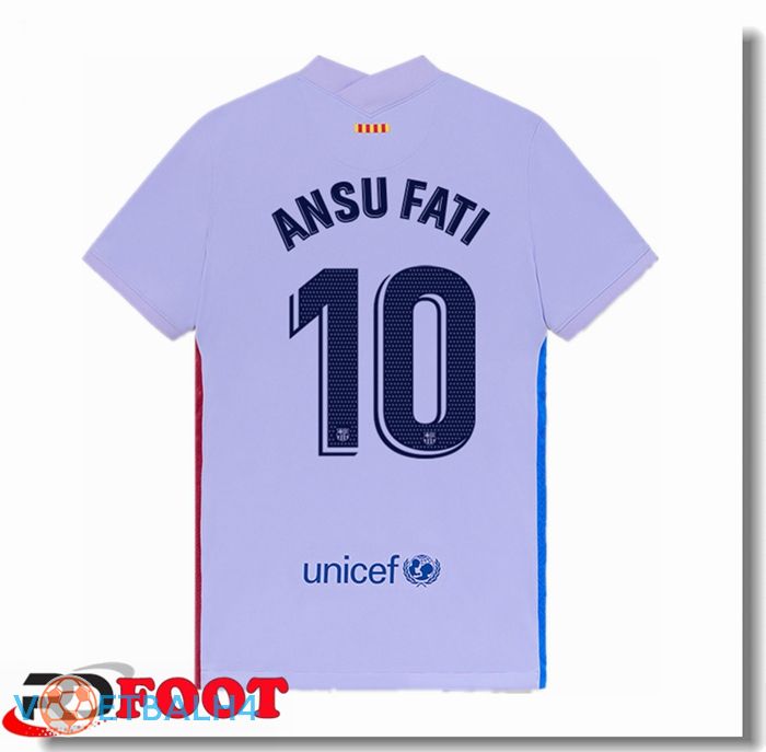 FC Barcelona (ANSU FATI 10) kinderen uit jersey paars 2021/2022