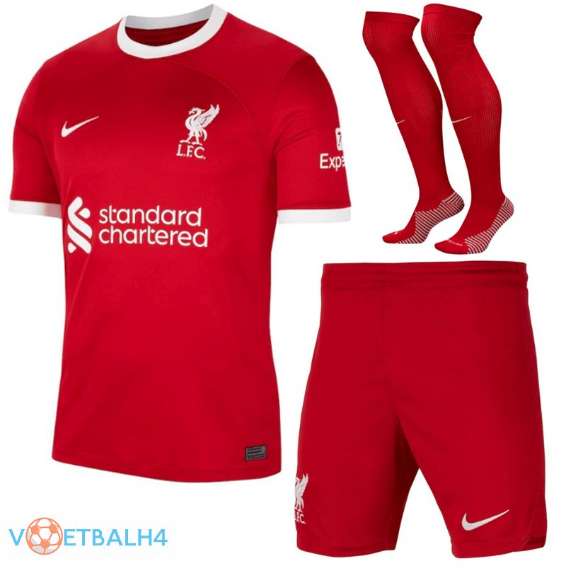 FC Liverpool voetbal jersey thuis (korte broek + sok) 2023/2024