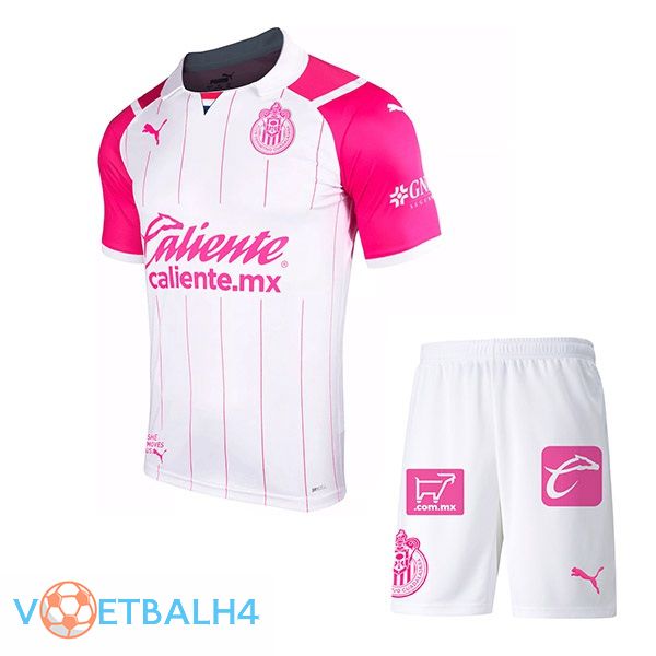 CD Guadalajara kinderen Speciale editie Rose wit 2021/22