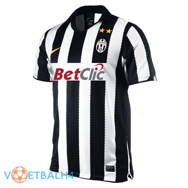 Juventus Retro thuis jersey zwart wit 2011-2012