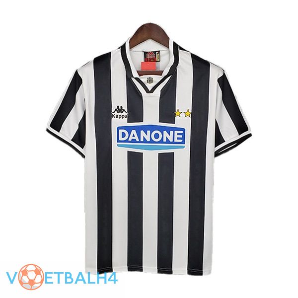 Juventus Retro thuis jersey zwart wit 1994-1995